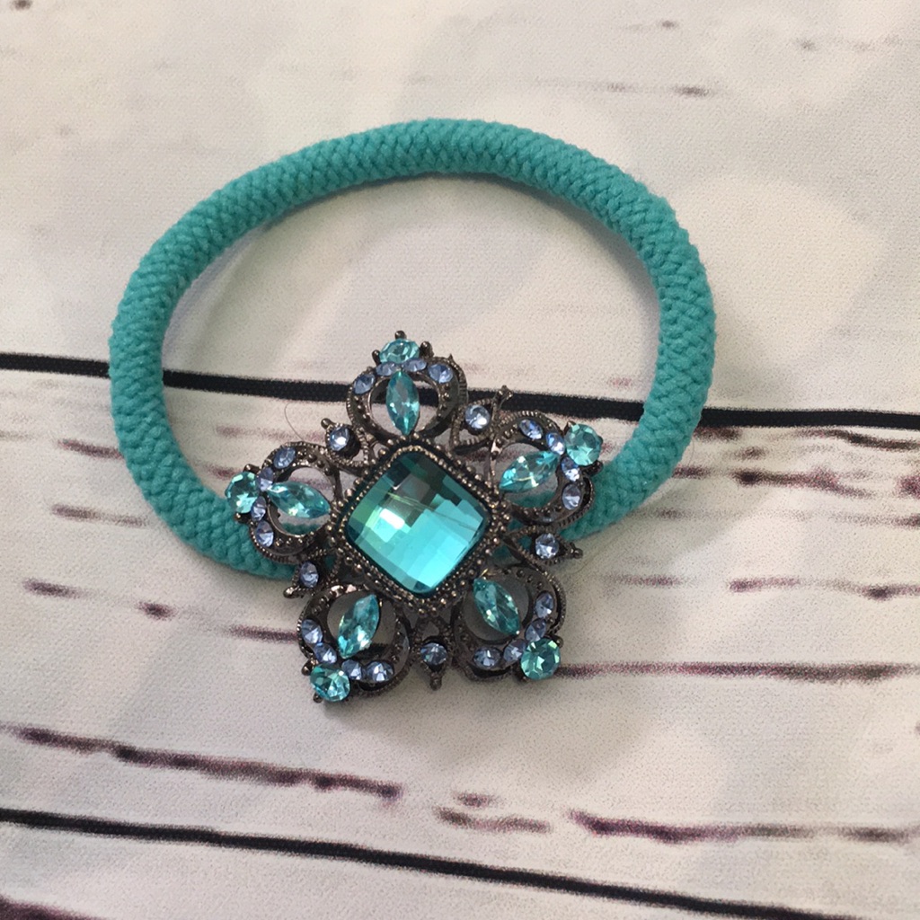 Turquoise Antique Looking Hair Band